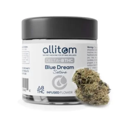 Allitom Delta 8 Blue Dream – Sativa 14g