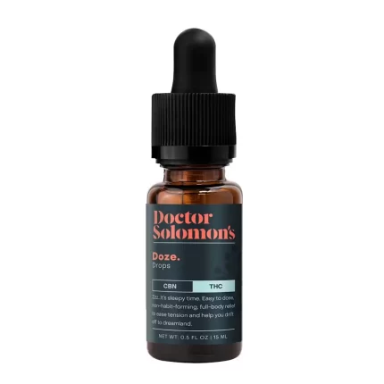 Doctor Solomon's Doze 1:1 CBN Tincture (50mg CBN/50mg THC)