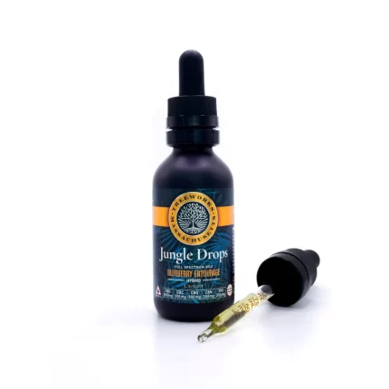 Treeworks Jungle Drops 1000mg TAC (200mg CBD | 200mg CBC | 200mg CBG | 200mg CBN | 200mg THC)